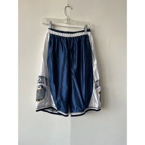 Vintage Georgetown Hoyas Shimmer Shorts Large NCAA Basketball Mascot USA